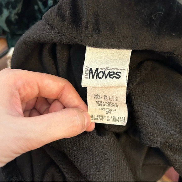 Vintage New Moves Velvet Heart Zipper Dress Size 14/XS/S/2/4 - Picture 5 of 7